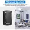 Wireless Doorbell No Battery Required Waterproof Self-Powered Door Bell Sets Home Outdoor Kinetic Ring Chime Doorbell Protection
