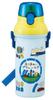 Skater Direct Drinking Water Dishwasher Made In Plarail Boys Children's Bottle, Plastic, 480ml, One-Push Opening, Safe, Japan, Gather! PSB5SAN-A