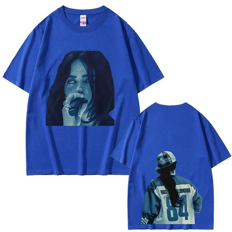 

2026 Hit Me Hard and Soft 2026 Same Style Print T Shirt Men Women Fashion Pop Music T Shirts Unisex Hip Hop Oversized Street T-shirts XXXL