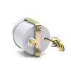 2"52mm 12V Racing Car Auto Turbo Boost Gauge -30In.hg~35PSI Smoke Lens Turbo Kit White LED Display Turbo Pressure Meter