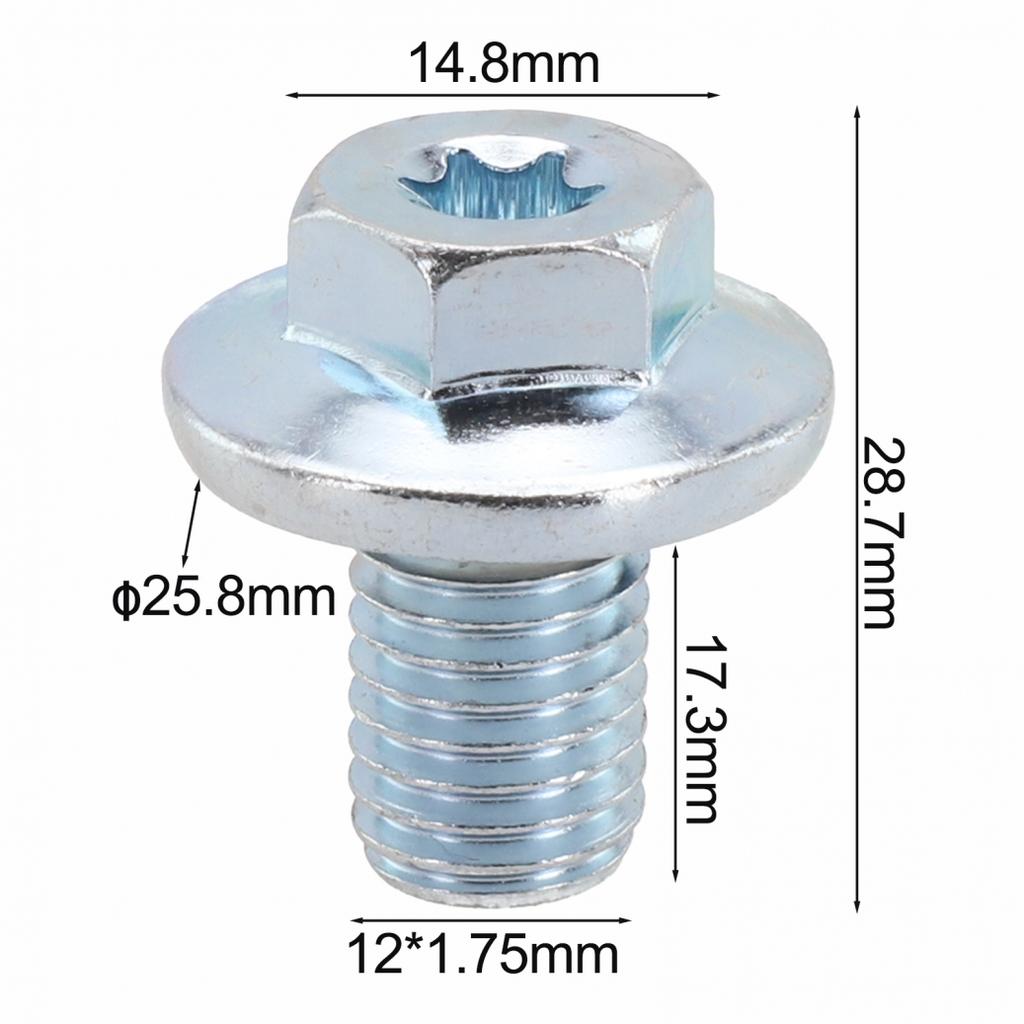 Oil Drain for Buick For Regal For Cadillac For XT5 OEM 55577568 Silver