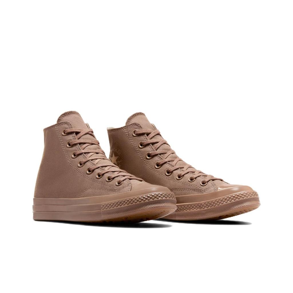 Converse Chuck 70 Pohodlné plátěné boty s vysokým svrškem Unisex tenisky Hnědé A09821C