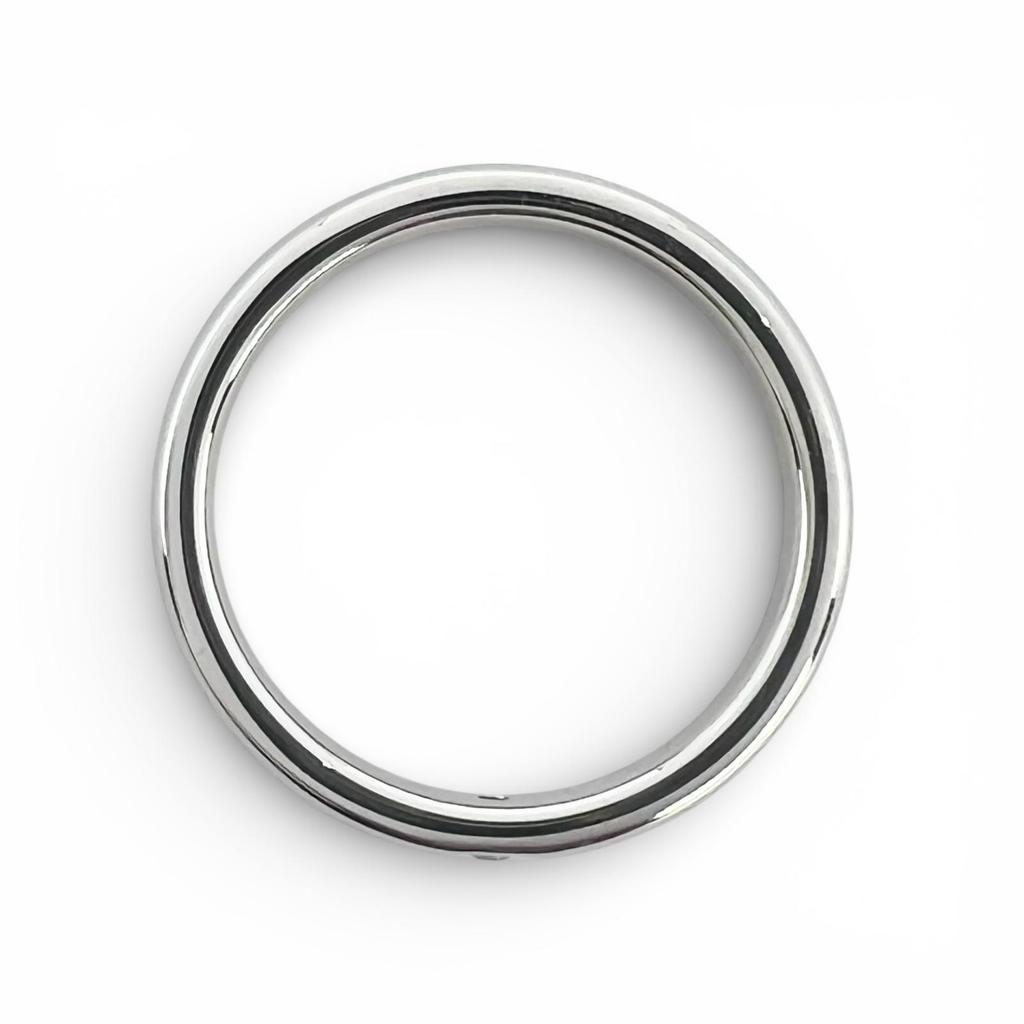 TIFFANY&Co. Elsa Peretti Ring Silver Women Stacking Band Used