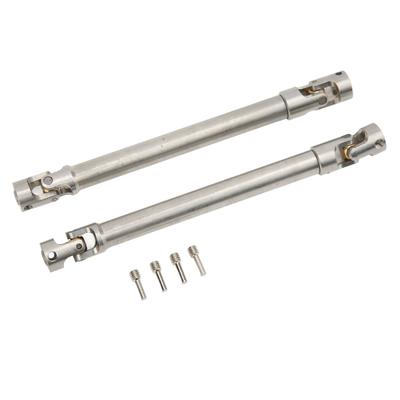 1 Pair 140mm Drive Shaft Adjustable Stainless Steel RC Crawler CVD Shaft for Traxxas 1 10 RC Car