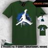 Tee Shirt Matching AJ 12 Bucks 2026 To Match Sneaker Jumpman Paint T-Shirt