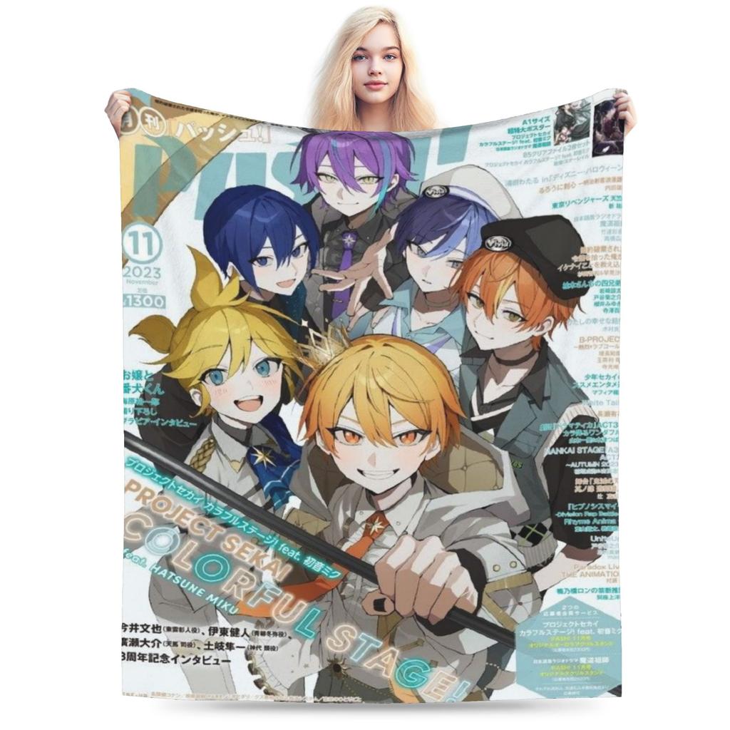 New Rui Kamishiro Blankets Ultra-Soft Fleece Wonderlands x Showtime Comfortable Throw Blanket Machine Washable