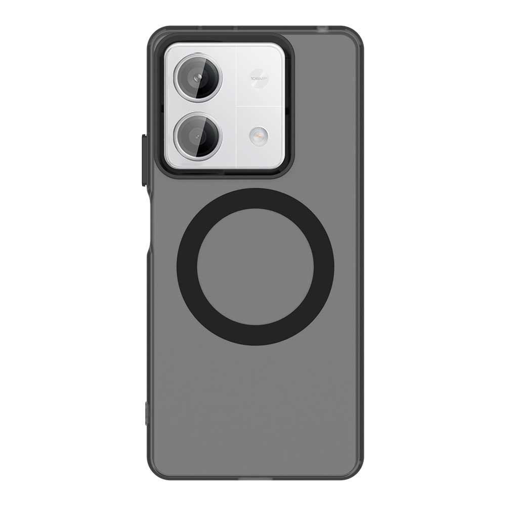 Matný kryt Magsafe pro telefon Xiaomi Poco X6 Neo F6 Pro C75 C61 Ochranný kryt Magnetické bezdrátové nabíjení Nárazuvzdorný zadní kryt