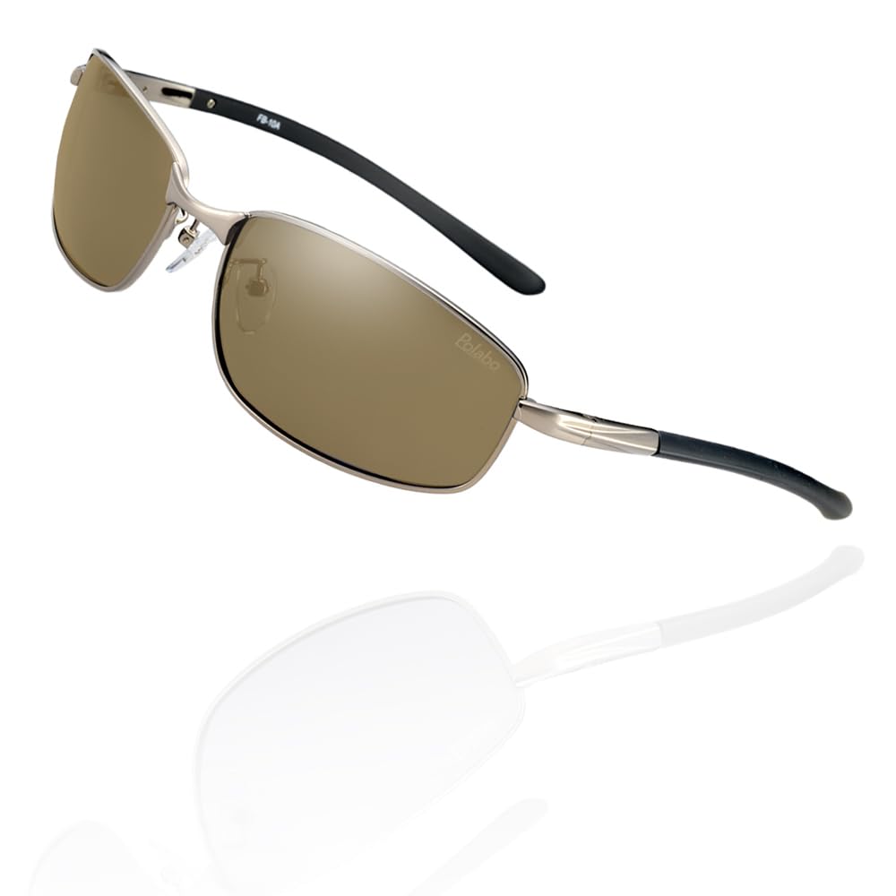 

Polarized Sunglasses for and Driving Metal Cool Face [Bokenoh] Men s Fishing, Sports, [Sabae Planning/Ultra-Lightweight Frame] FB10-BR15