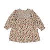 Louis Misha Kinderkleid Blumen Saralou Grau W25 S0157