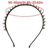 Alternative Mode Silberne Stirnbänder mit ausgefallenen Metallspitzen Rocker-Stil Haaraccessoire für Konzerte Ausgehabende
