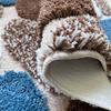 [Weiche Badematte] Weiche Plüsch-Kieselform-Badematte | Rutschfeste Rückseite, Ultrafine Polyester-Mischung, Mehrfarbige Optionen für Schlafzimmer- & Wohnzimmerdekor