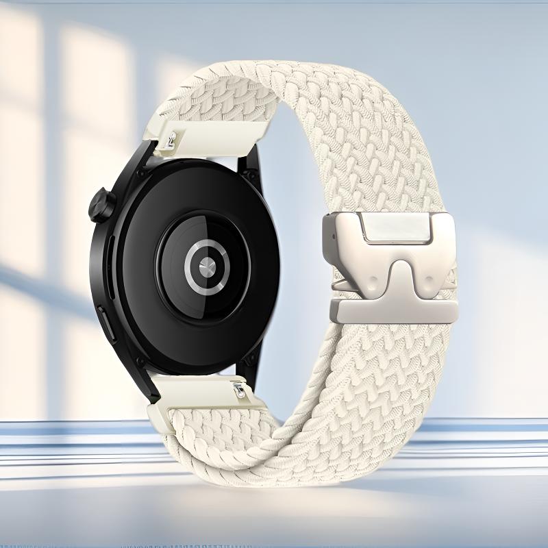 18/20/22mm Adjustable Braided Strap for Huawei GT 6/5/4/2/Watch 5/Garmin Fenix 7/Forerunner 265/255/Venu 3 Replacement Watchband