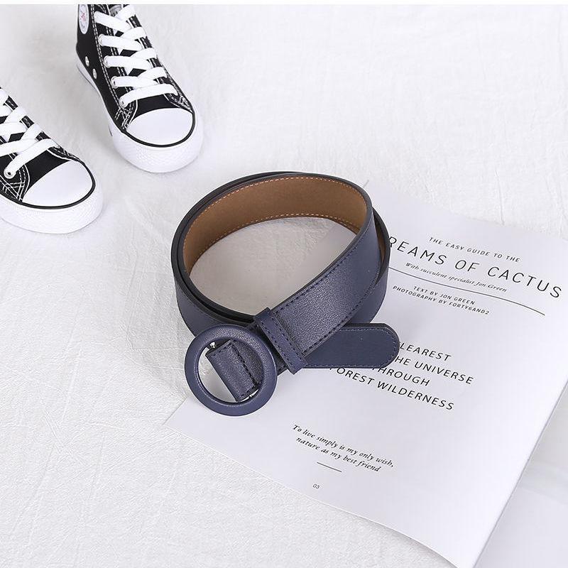 Chic Black Coffee Beige Navy Red Pu Waist Belt Perfect For Fall Outfits And Coats