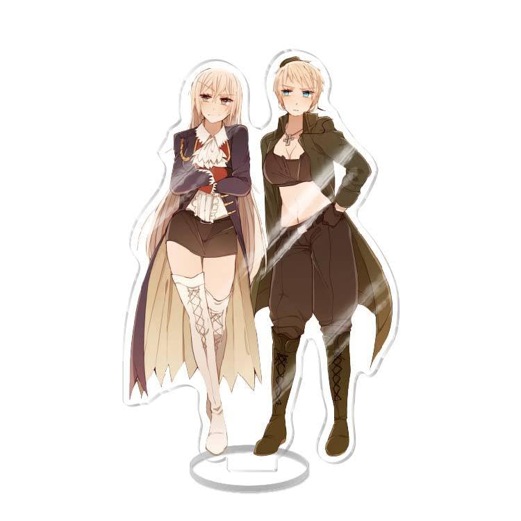 Hetalia Acrylic Stand Anime Character Base Desk Accessory Decoration Figure Birthday Gift Collection