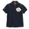 BEAMS GOLF Made In Japan Short Sleeve Polo Shirt M Navy Women Used