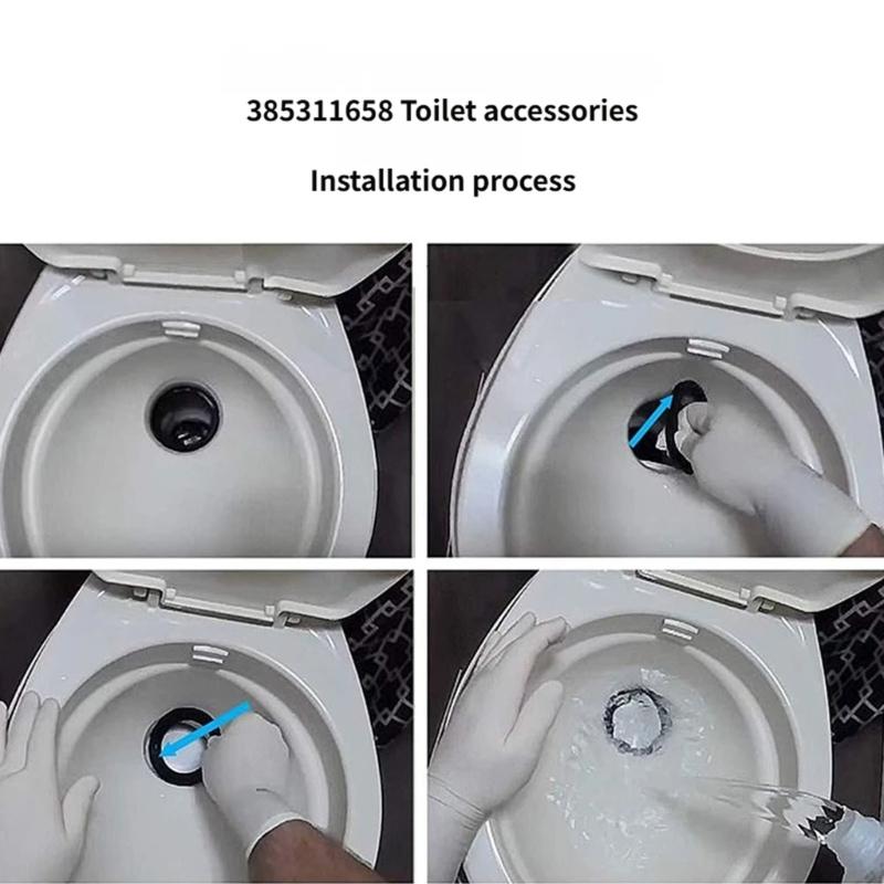 Upgrades Toilet Gasket Strong Silicone Easy Install Toilet Flange Seal Replacements 385311658 for 300 310 Series