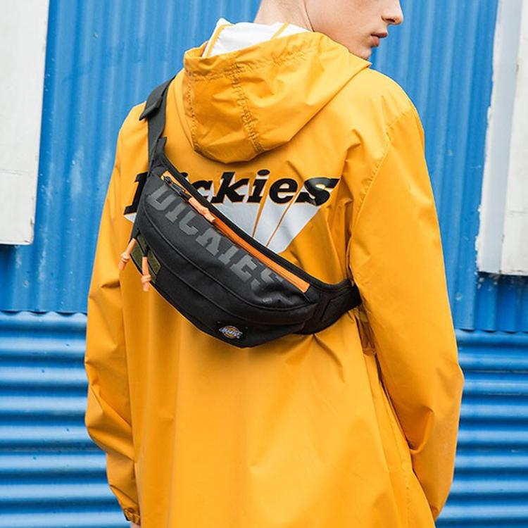New Dickies Polyester Shoulder Bag, Crossbody Bag, Dumpling Bag, Sling Bag Unisex Black 194U90LBB16BK03