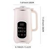 110V-220V Mini Filter-Free Soy Milk Maker, Fully Automatic Wall-Breaking Household Machine for 3-4 People