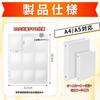 WISSUA Trading Card Compatible with and Card Sheets for Collecting and Other Pocket Size 18 Pockets Clear 30 File, 2-, 3-, 4-Hole Cards, 9-Pocket