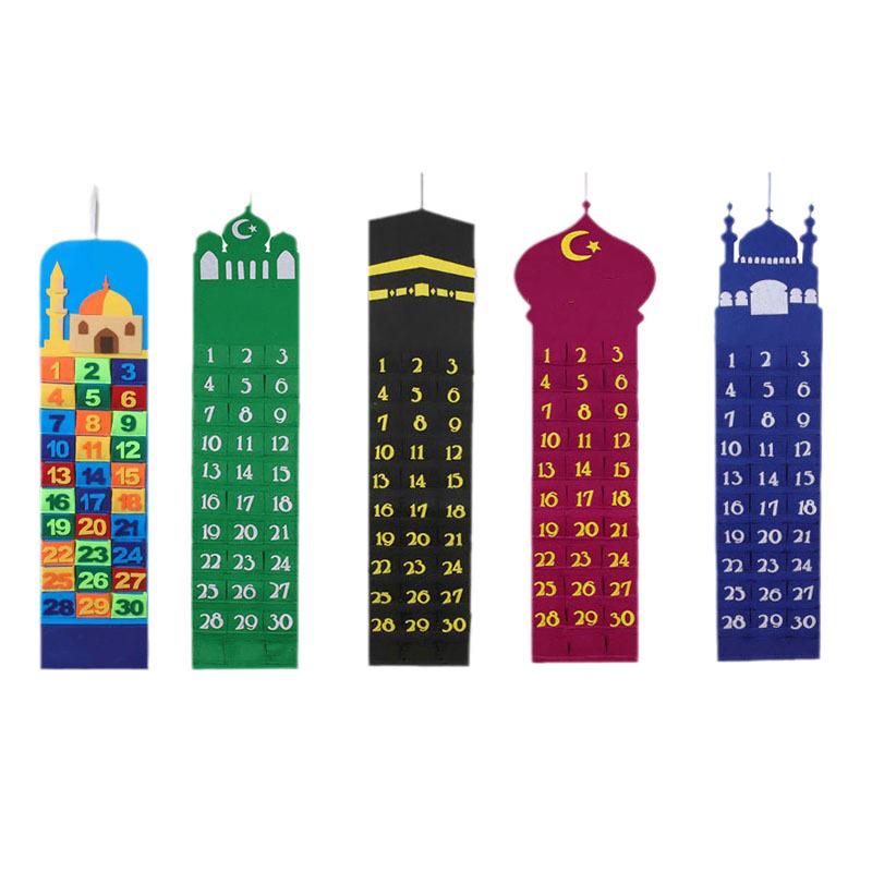 Creative Felt Holiday Countdown Ornament Calendar