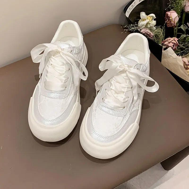 Fashion Spring Autumn Round Toe Ladies Footwear On Sale Korean Cheap Y2k Fashion Trends 2025 39 Original High Quality New Women's Shoes