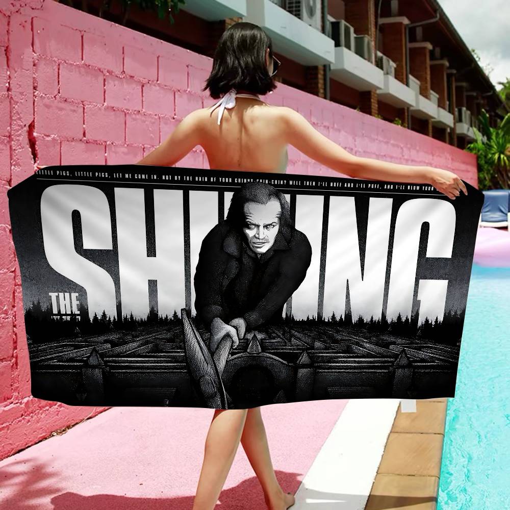 Movie The Shining Big Microfiber Beach Towels Quick Dry Towel Sand Beach Towels Pool Towel for Travel Swim Pool Yoga