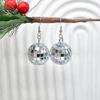 Reflective Ball Earrings Dangle Earrings Ear Jewelry for Fashion Enthusiasts