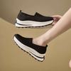 2025 Summer New One-pedal Women's Shoes Foreign Fashion Mesh Shoes Thick Sole Heightening Lightweight Sports and Leisure Shoes