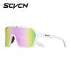 SCVCN Radsportbrille Photochrome Brille Mode für Männer Frauen Fahrrad Mountain Road Fahrrad Brille Radbrille UV400 MTB