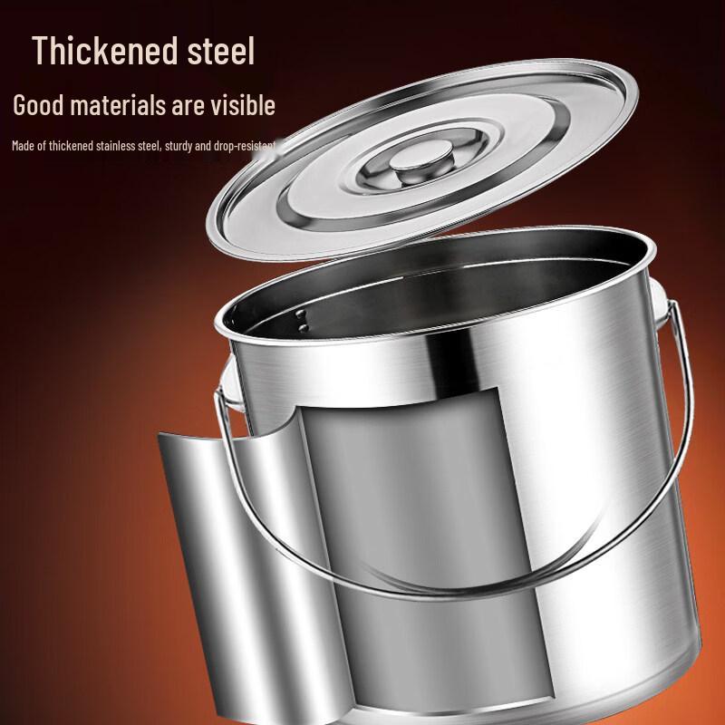 Stainless Steel Portable Water Bucket