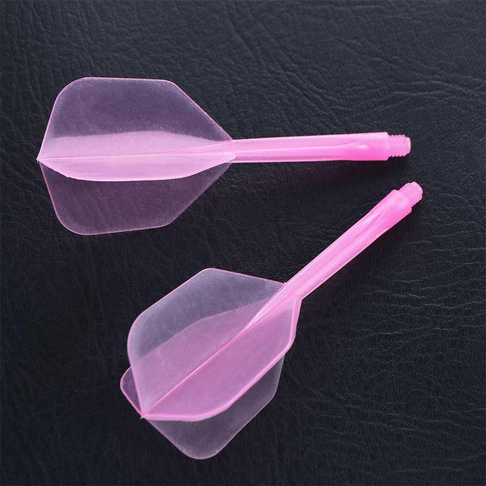 3PCS Plastic Shafts Darts Tail Anti-fall Darts Flights Dart Leaves Table Games