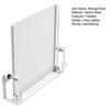 Countertop Storage Rack Strong Load-bearing Foldable Design Simple Installation Kitchen Cabinet Door Hanging Shelf
