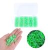 Bait Glow In Dark Stopper Green Beads Fishing Lure Tackle Glowing Sink Beads Luminous Fishing Beads