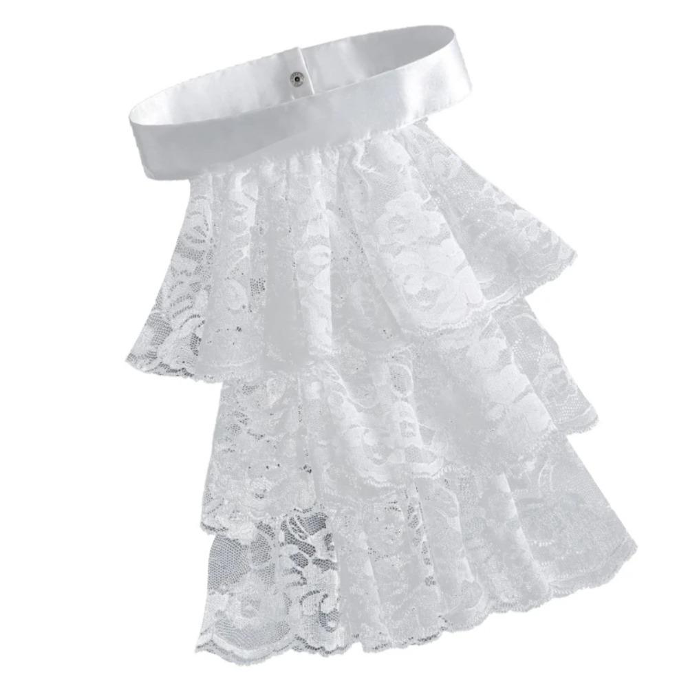 Vintage Renaissance Collar Elegant Ruffled Collar Elegant Elizabethan Neck Ruff  Cosplay