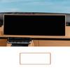 For Zeekr 9X 2025 2026 Car Center Console Screen Silicone Protective Cover Frame Anti-bumping Strips Car Accessories