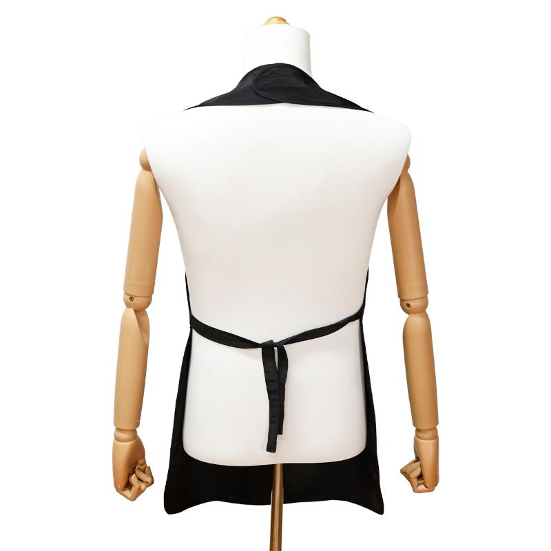 Black Stylist Apron Waterproof Hairdressing Coloring Shampoo Haircuts Cloth Wrap Hair Salon Tool