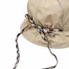 Daks Ivory Cotton Blend Bucket Hat Dbhe4e227iv