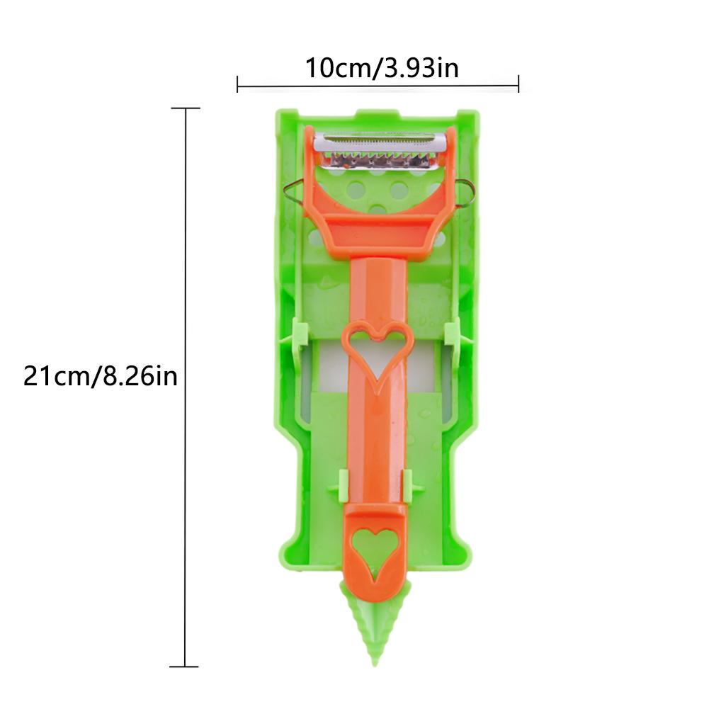 Multi functional Peeler Fruit Vegetable Peeler Stainless Steel Easy To Clean Kitchen Peeling Tool Carrots Potato Orange Lemon