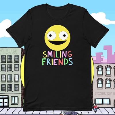 Smiling Friends Tröja Adult Swim Cartoon Network