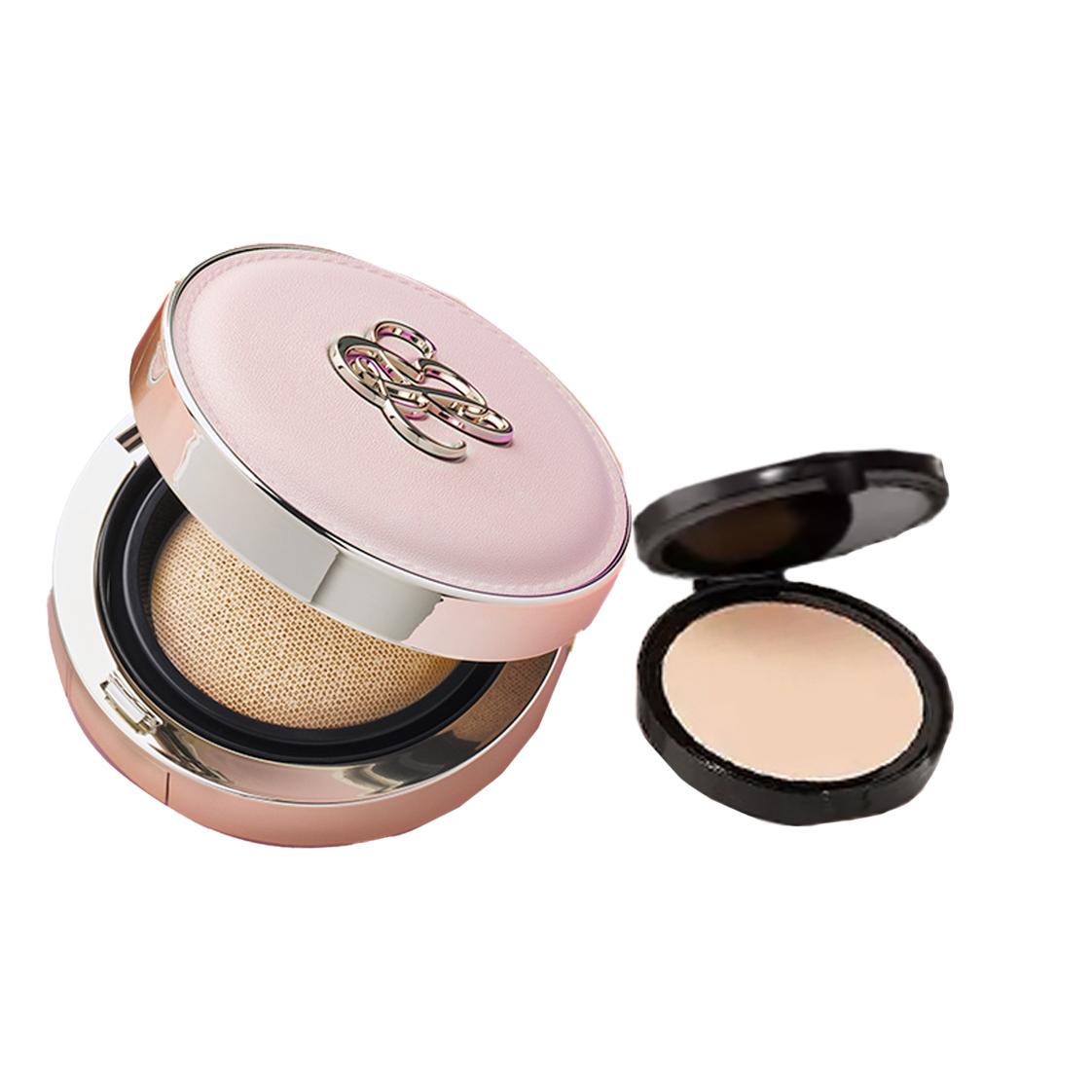 

ESTEE LAUDER x LADUREE Macaron Limited Fresh Mint Green Air Cushions Hydrating Brightening Skin Tone 12g+12g Gentle