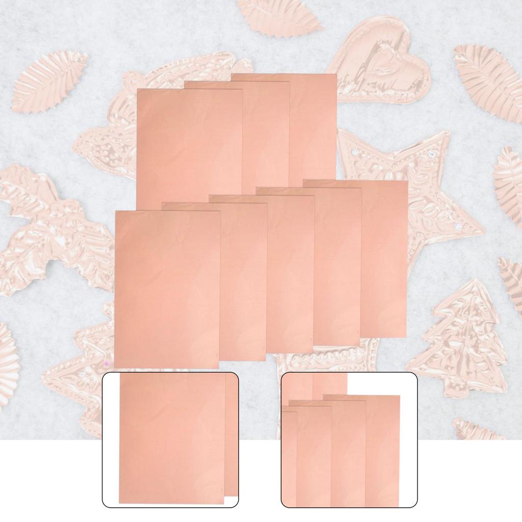 8Pcs Metallic Cardstock Paper Sheets, Versatile, Construction Paper Crafting Supplies for Christmas Invitations, Arts and Crafts