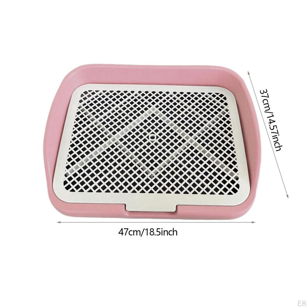 Dog Potty Training Toilet Portable Puppy Pad Holder for Dormitory Home Bunny