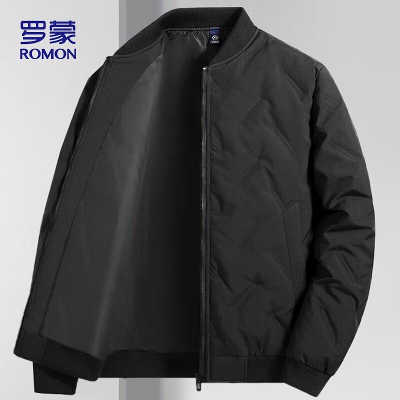 Romon Men's Winter Padded Baseball Jacket