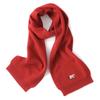 Men's and Girls' Cold-Proof Embroidered Knit Scarf: Fashionable, Versatile, and Warm with Cute Puppy Design for Autumn/Winter.