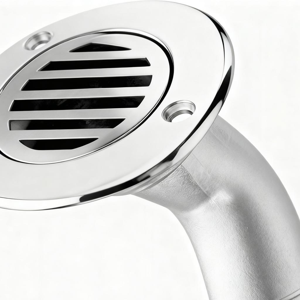 Mořský podlahový odtok Nerezová ocel Jachtový odtok Kryt podlahového palubního odtoku Pro námořní jachty lodě Venkovní koupelna Kuchyně Sprcha