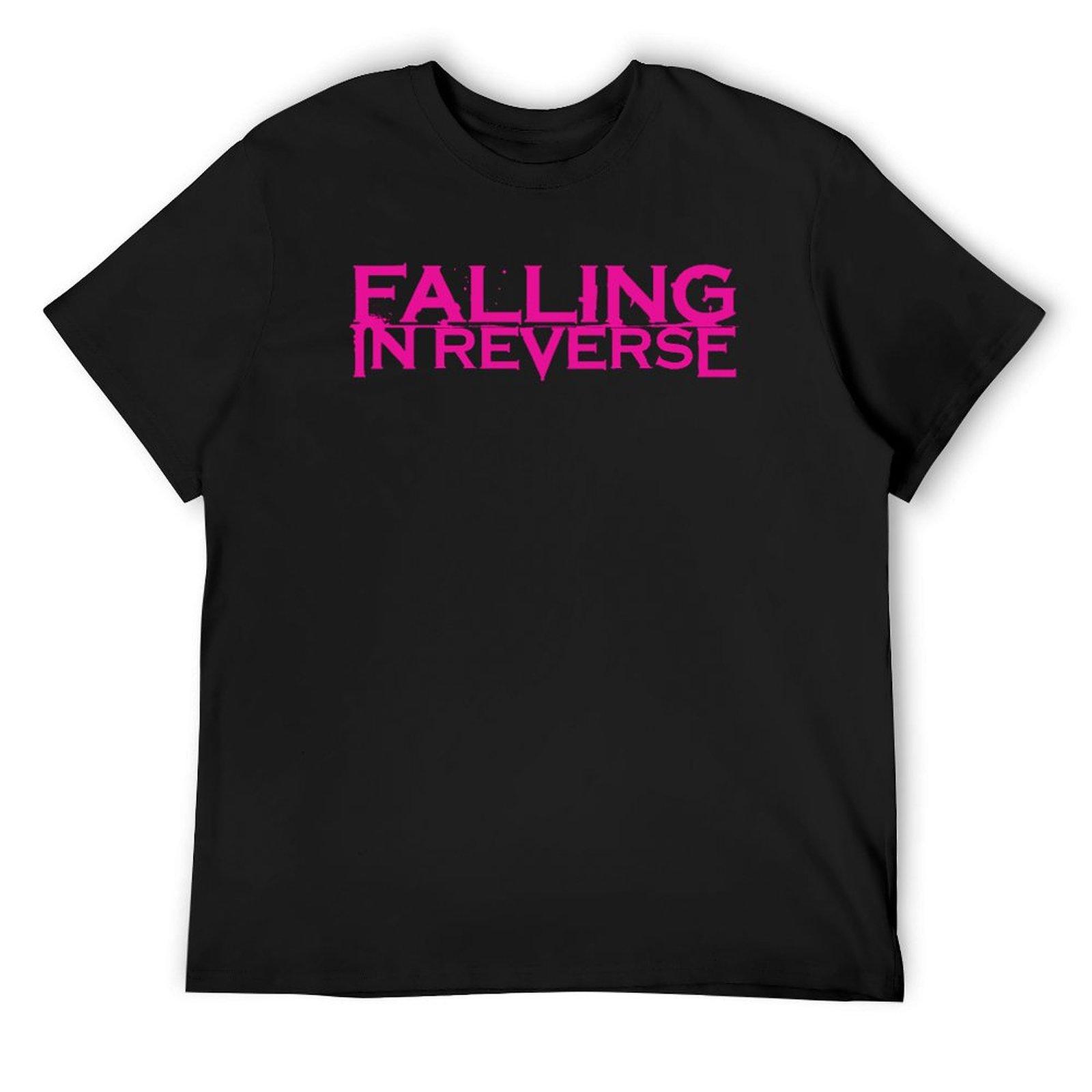 

falling in reverse best artwork T-Shirt man t shirt Aesthetic clothing Blouse mens cotton t shirts 4XL