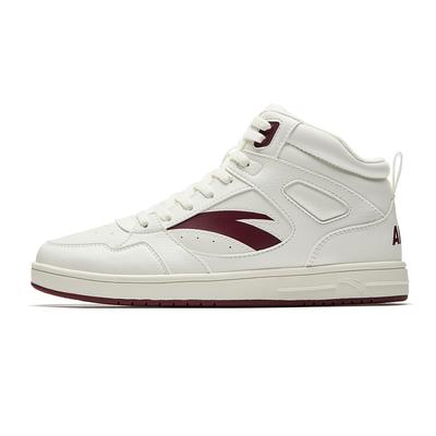 Rok 2 Retro Czerwony Prosty Wszechstronny Miejski Dojazdy Ciepły Zwiększony Wzrost Lekkie Buty Skate High-Top Dziecięcy sneaker Biały 922548011-2