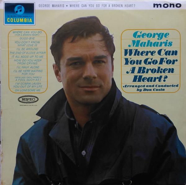 

LP Пластинка ДЖОРДЖ МАХАРИС - Куда пойти с разбитым сердцем 33SX1597 Columbia 1963 Великобритания Джаз Б/У
