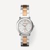 [RUMTTON] RUMTTON Round White Mother-of-Pearl Rose Gold Combination Metal Watch Mare
