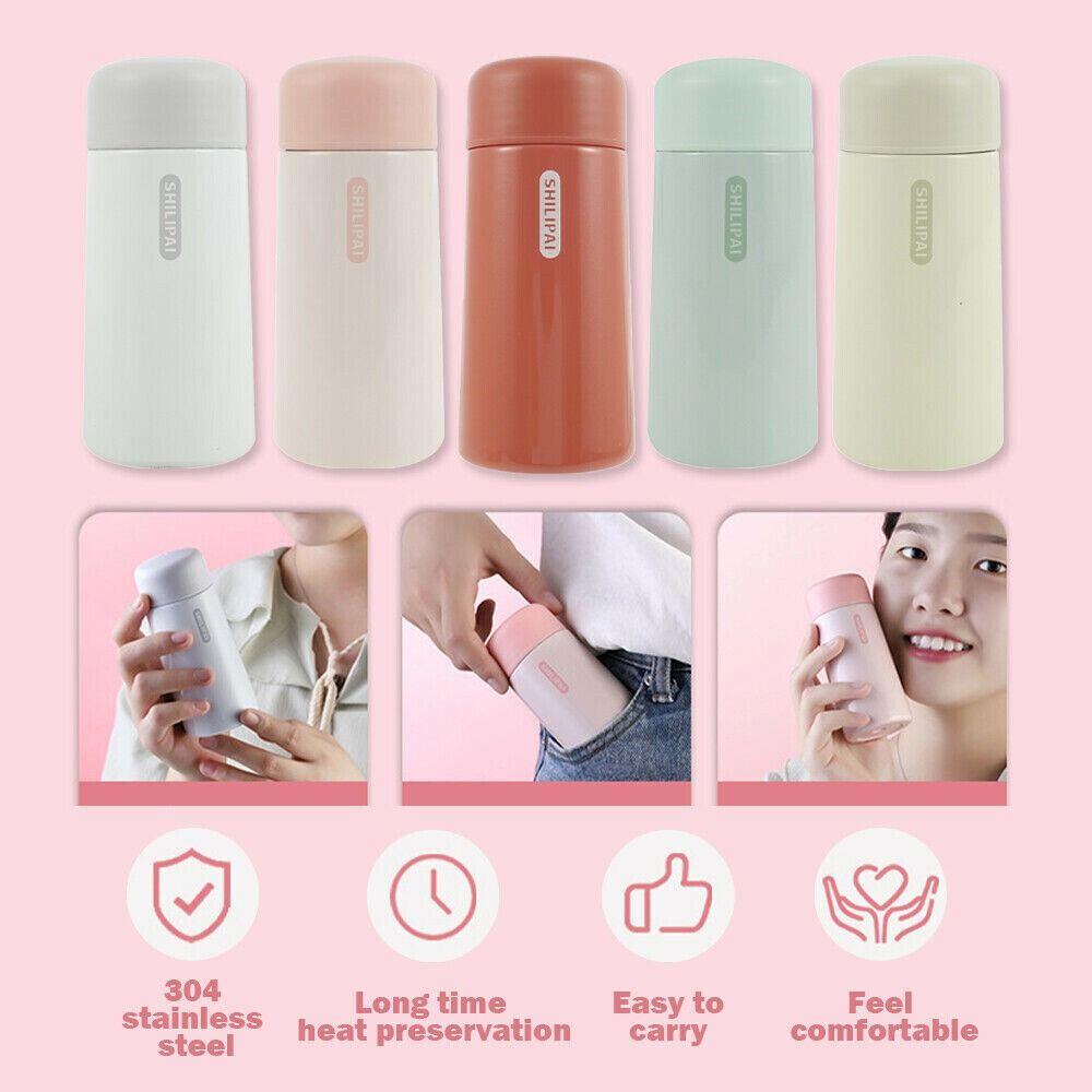 Drinkware Convenient Mini Leak-Proof Water Cup Thermos Cup Thermal Flask Stainless Steel